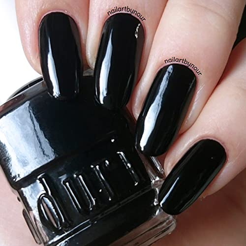 Classic Glam Nail Polish Trio Set, Includes Red, White & Black Lacquer - Duri Cosmetics
