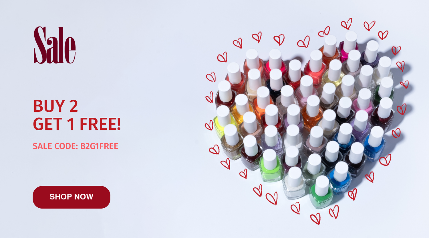 February Sale: Buy Two Get One FREE