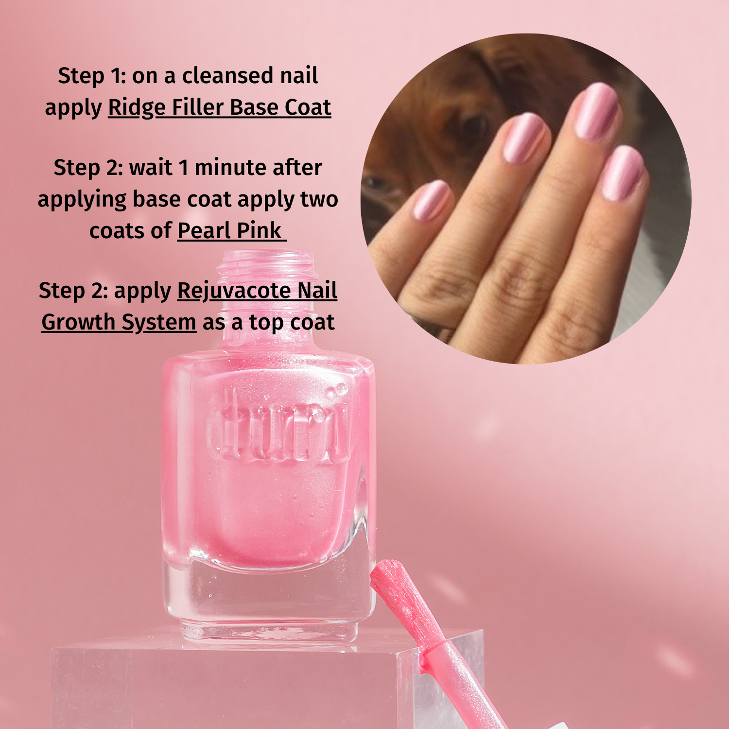 Pearl Pink Manicure Set
