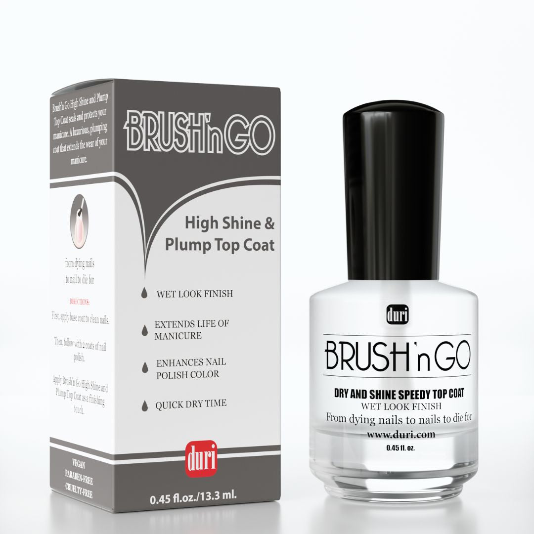 Brush'n GO Dry & Shine Speedy Top Coat - Duri Cosmetics