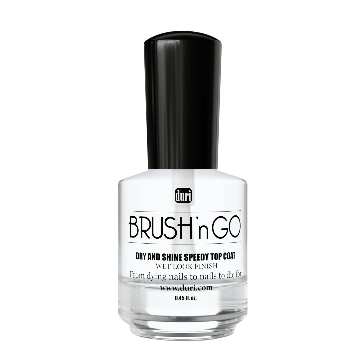 Brush'n GO Dry & Shine Speedy Top Coat - Duri Cosmetics