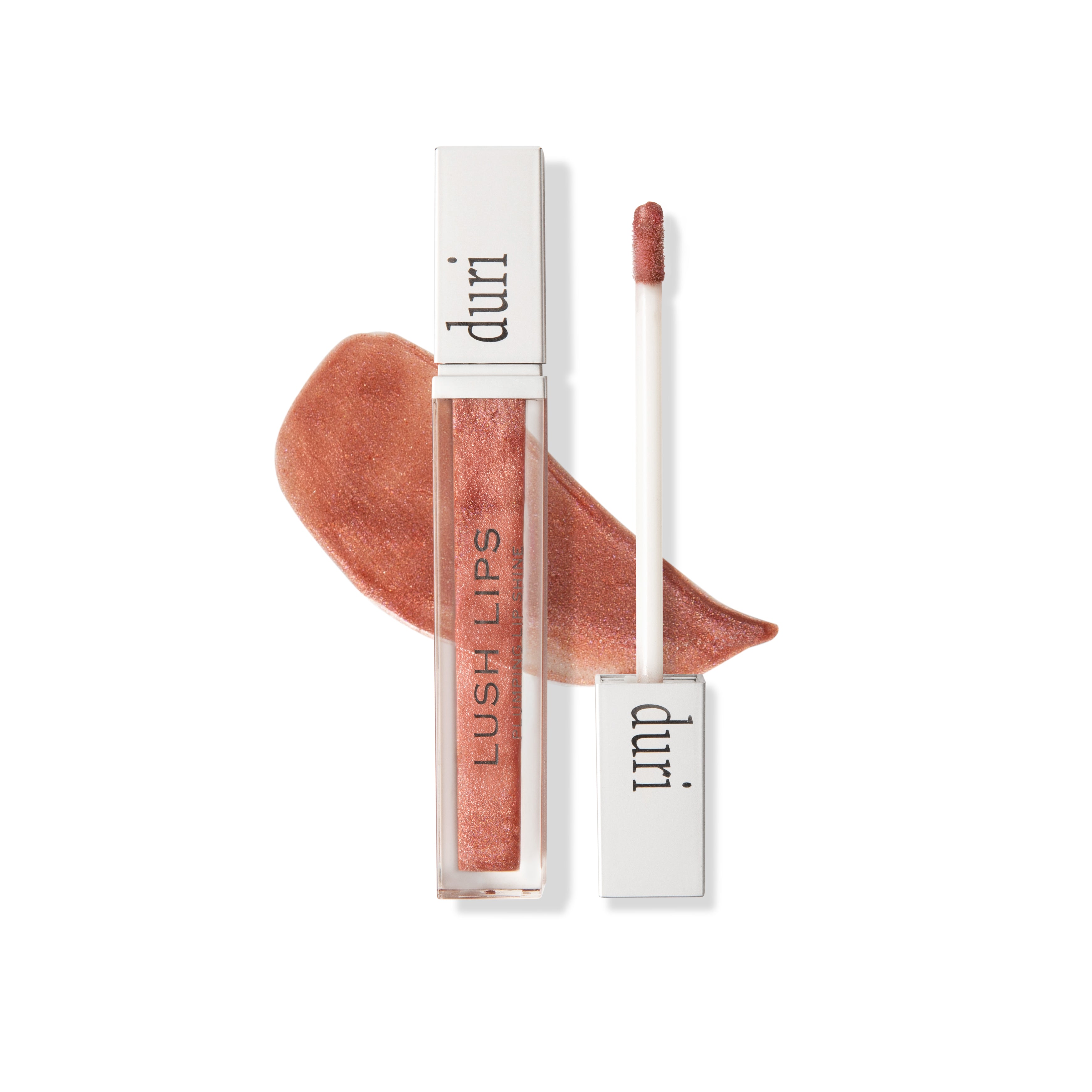 Lip Plumper - Lush Lips Plumping Gloss - Iced Plum, Buildable Volumizing Lip Gloss - Duri Cosmetics - long lasting, sustainably made in small batches, made in USA
