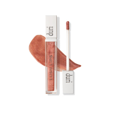 Lip Plumper - Lush Lips Plumping Gloss - Iced Plum, Buildable Volumizing Lip Gloss - Duri Cosmetics - long lasting, sustainably made in small batches, made in USA