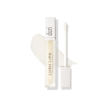 Lip Plumper - Lip Plumper, Icicle - Clear Iridescent Plumping Lip Gloss, Moisturizing Volumizing Gloss - Duri Cosmetics - long lasting, sustainably made in small batches, made in USA