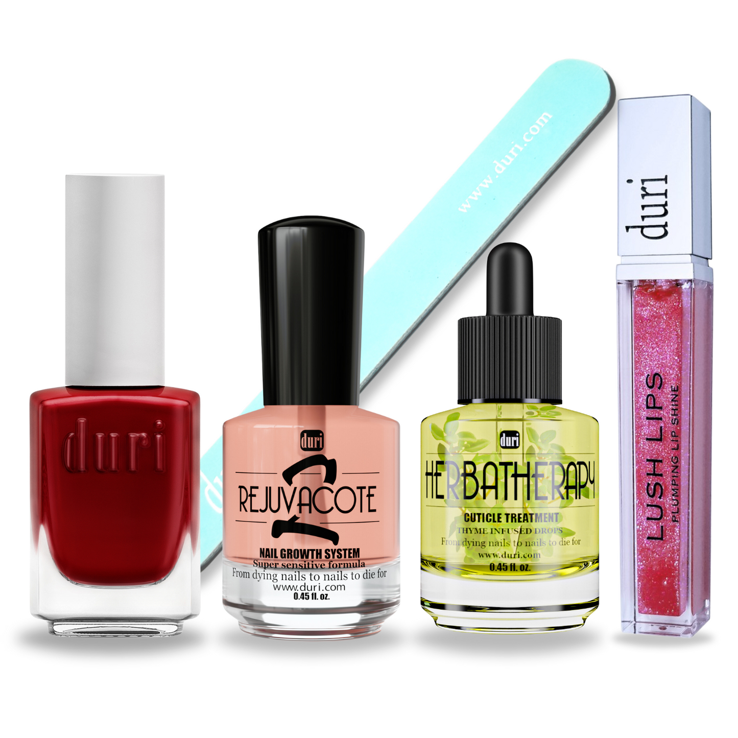 [shopify--color-pattern] Manicure Kits - Taming of the Shrew Nails & Lip Plumper Set - Duri Cosmetics -[shopify--product-benefits]