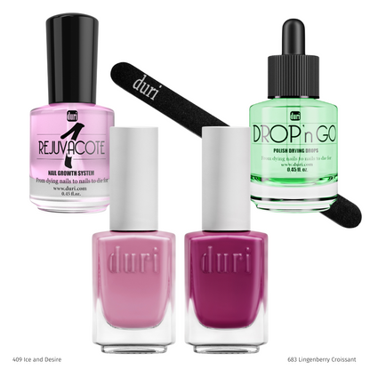 [shopify--color-pattern]  - Nail Upgrade Bundle: Strengthen and Polish - Duri Cosmetics -[shopify--product-benefits]