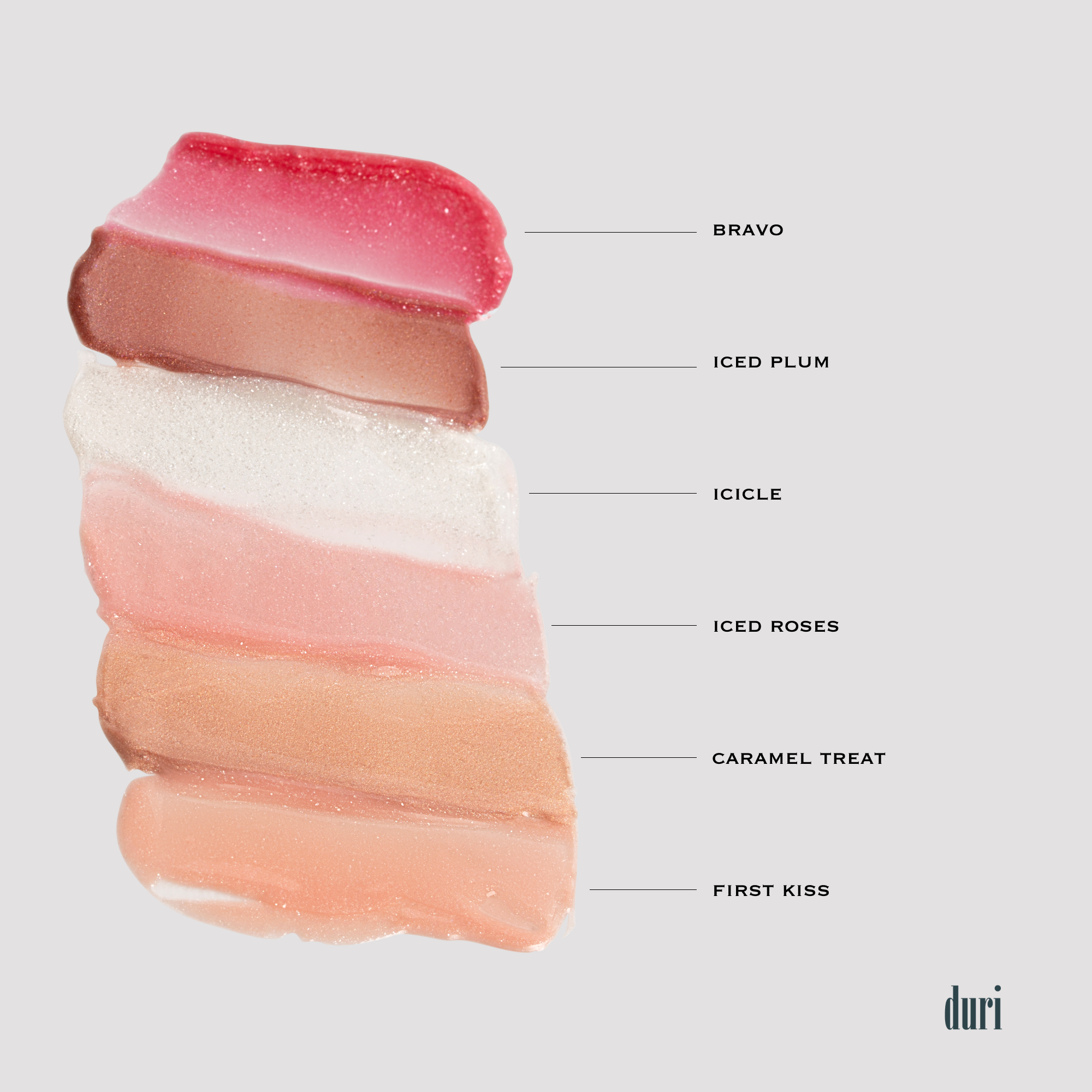 Lip Plumper - Lip Plumper, Icicle - Clear Iridescent Plumping Lip Gloss, Moisturizing Volumizing Gloss - Duri Cosmetics - long lasting, sustainably made in small batches, made in USA