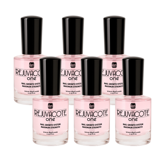 Rejuvacote 1 Original Maximum Strength Nail Growth System, Base and Top Coat, 12 Pieces Display