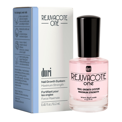 Nail Growth Treatment Polish Top and Base Coat Rejuvacote 1 Original Maximum Strength Nail Growth System, Base and Top Coat - long lasting, sustainably made, made in USA, nail growth, natural nails, trending manicure, nail trend