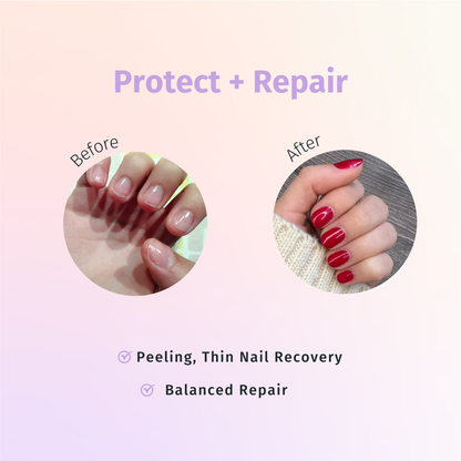 Rejuvacote 2 Nail Growth System, Super sensitive formula, Base and Top Coat, 12 Piece Display