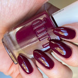 Nail Polish - 803 No Wine-ing Here - Duri Cosmetics - long lasting, sustainably made in small batches, made in USA