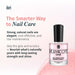 Nail Growth Treatment Polish Top and Base Coat - Rejuvacote 1 Original Maximum Strength Nail Growth System, Base and Top Coat - Duri Cosmetics - long lasting, sustainably made in small batches, made in USA