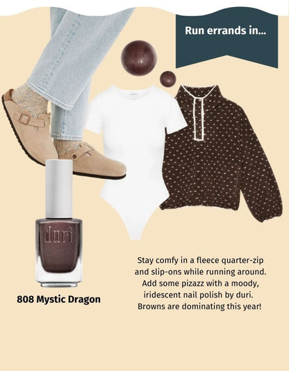 [shopify--color-pattern] Nail Polish - 808 Mystic Dragon - Duri Cosmetics -[shopify--product-benefits]