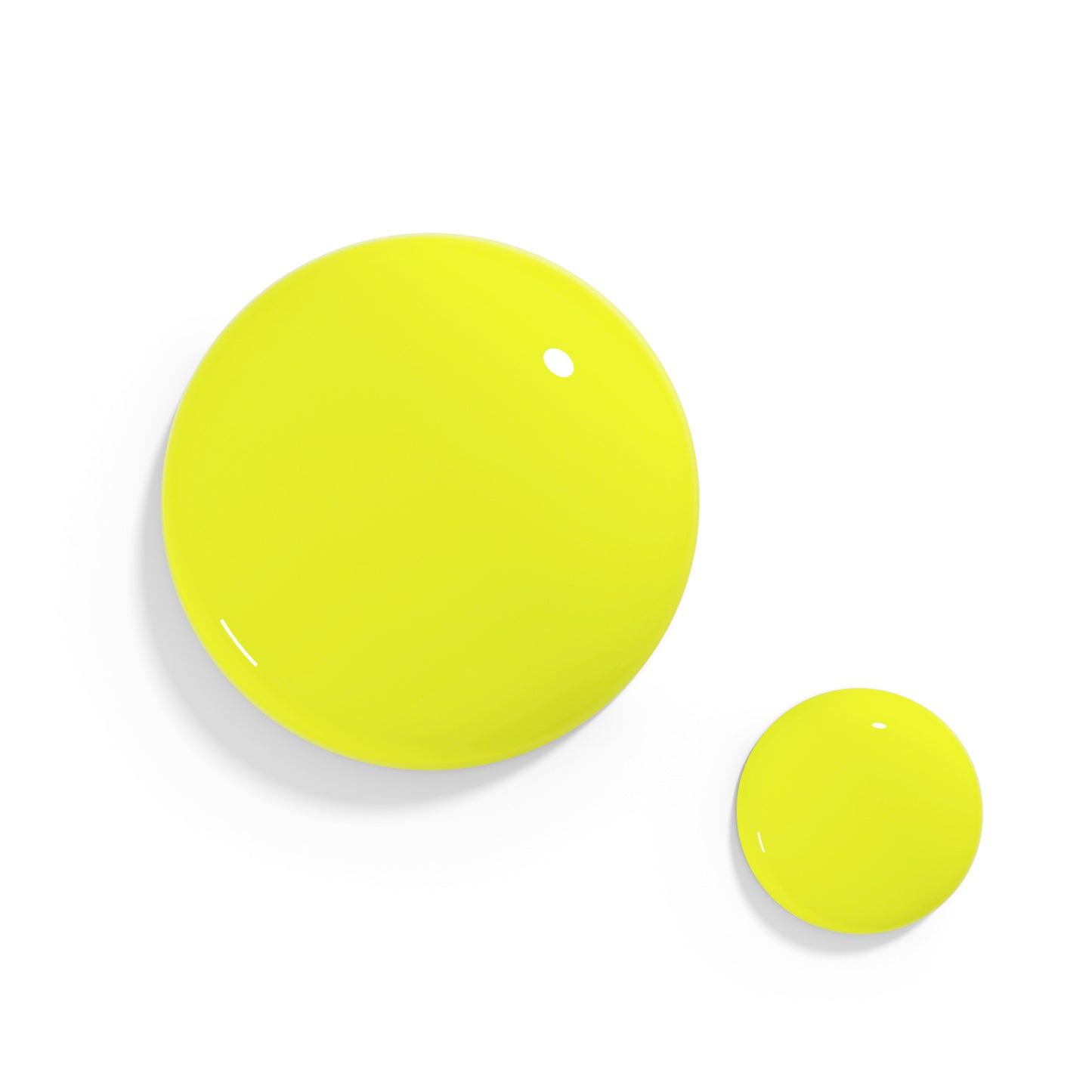 158N ATOMIC BY DURI COSMETICS, NEON YELLOW NAIL POLISH