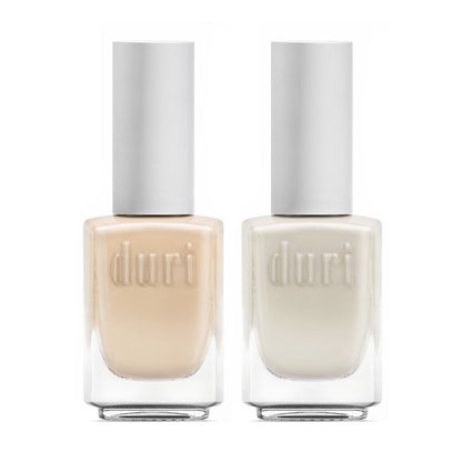 [shopify--color-pattern] Nail Polish - 786-787 Nearly Naked, Sheer Nail Polish Set - Duri Cosmetics -[shopify--product-benefits]