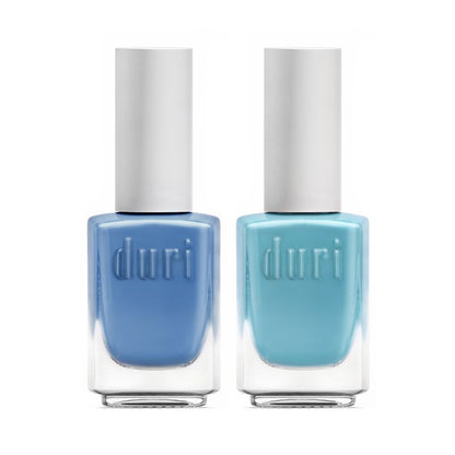 [shopify--color-pattern] Nail Polish - 783-784 Cool Blue, Nail Polish Set - Duri Cosmetics -[shopify--product-benefits]