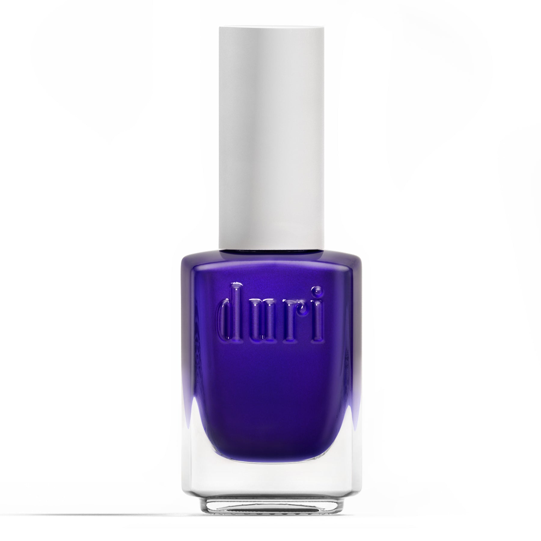 purple nail polish with hints or purple shimmer.  Viva Strip Tease by Duri Cosmetics