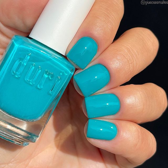 [shopify--color-pattern] Nail Polish - 789 Blue Daydream - Duri Cosmetics -[shopify--product-benefits]