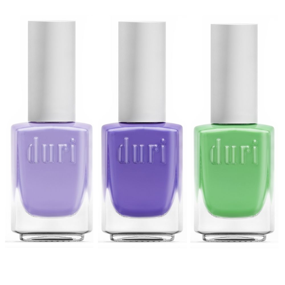 [shopify--color-pattern] Nail Polish - Who's who, 3-Piece Nail Polish Set - Duri Cosmetics -[shopify--product-benefits]