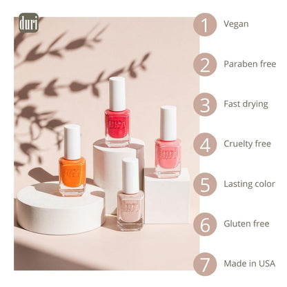 [shopify--color-pattern] Nail Polish - 654N Sobe Soleil - Duri Cosmetics -[shopify--product-benefits]
