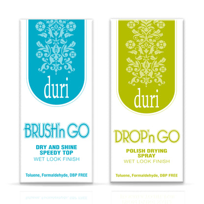 [shopify--color-pattern] Nail Care - Brush’n GO Dry & Shine Speedy Top Coat + Drop'n Go Polish Drying Drops, 0.61 fl.oz. each - Duri Cosmetics -[shopify--product-benefits]