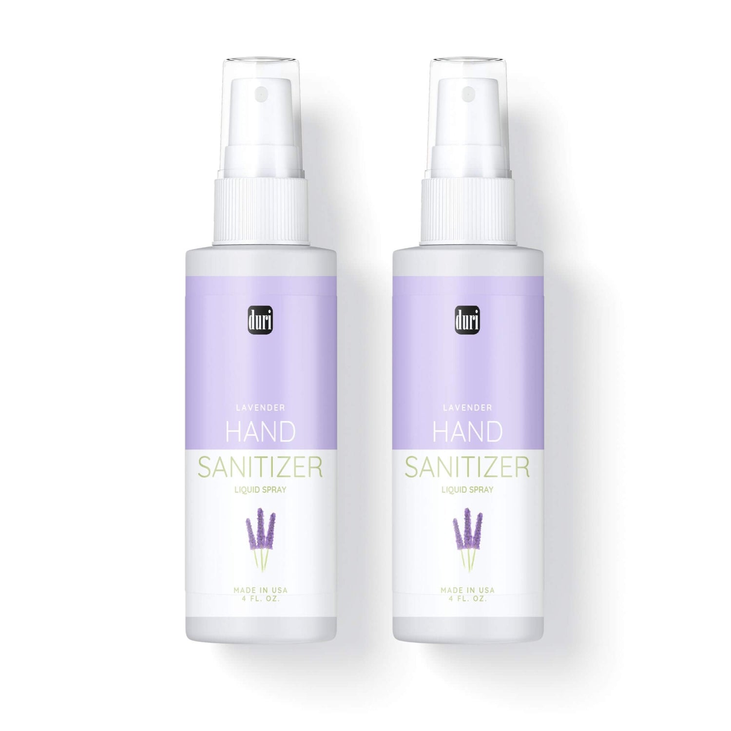 [shopify--color-pattern]  - Hand Sanitizer Spray, Lavender 4 ounce (2-pack) - Duri Cosmetics -[shopify--product-benefits]