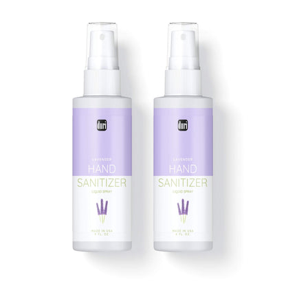 [shopify--color-pattern]  - Hand Sanitizer Spray, Lavender 4 ounce (2-pack) - Duri Cosmetics -[shopify--product-benefits]