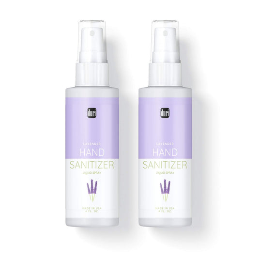 [shopify--color-pattern]  - Hand Sanitizer Spray, Lavender 4 ounce (2-pack) - Duri Cosmetics -[shopify--product-benefits]