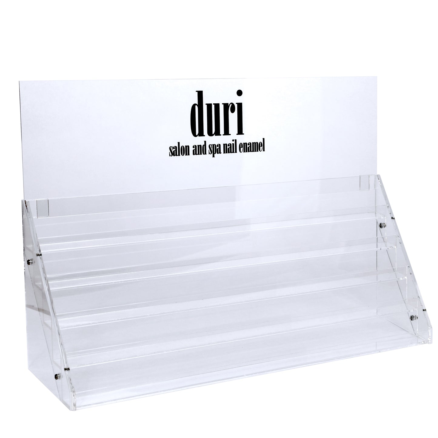 [shopify--color-pattern]  - 65 pc Acrylic 5-step Countertop Nail Polish Display (Empty) - Duri Cosmetics -[shopify--product-benefits]