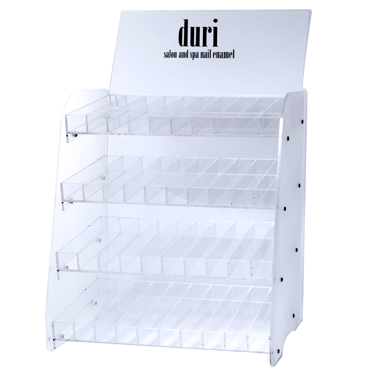 240 pc Acrylic Countertop Nail Polish Display (Empty) — Duri Cosmetics