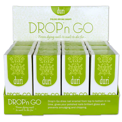 [shopify--color-pattern]  - DROP'N GO Polish Drying Drops, 12 Piece Display - Duri Cosmetics -[shopify--product-benefits]