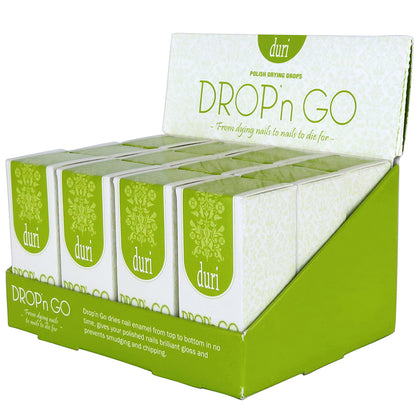 [shopify--color-pattern]  - DROP'N GO Polish Drying Drops, 12 Piece Display - Duri Cosmetics -[shopify--product-benefits]