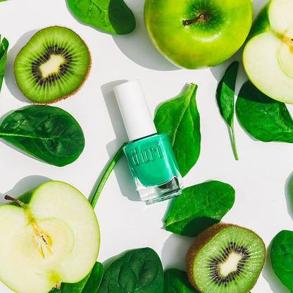 [shopify--color-pattern] Nail Polish - 790 Green-Tox - Duri Cosmetics -[shopify--product-benefits]