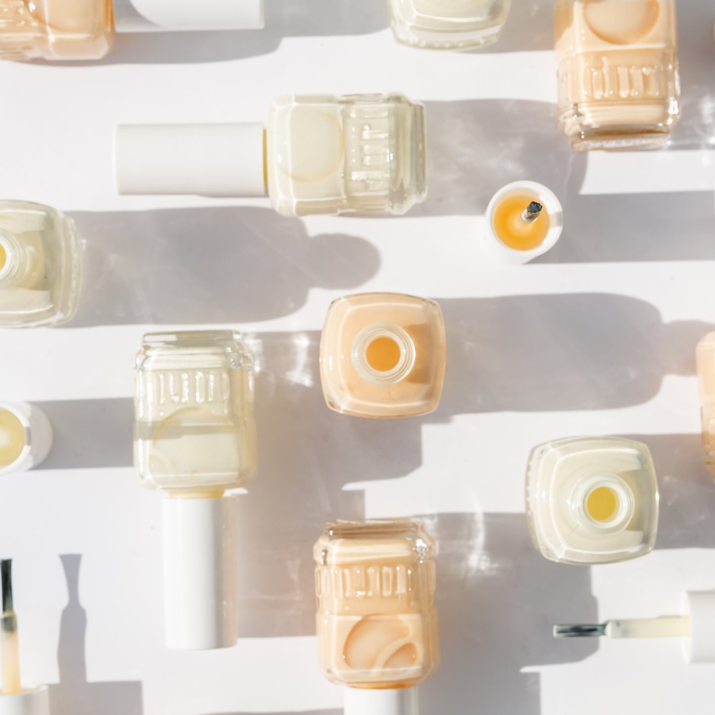 [shopify--color-pattern] Nail Polish - 786-787 Nearly Naked, Sheer Nail Polish Set - Duri Cosmetics -[shopify--product-benefits]