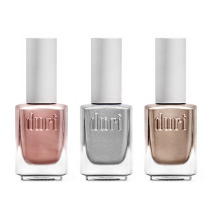 [shopify--color-pattern] Manicure Kits - Show Me The Shimmer, Trio Nail Polish Set 🥂 - Duri Cosmetics -[shopify--product-benefits]