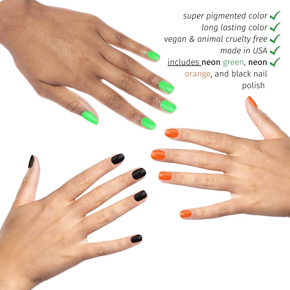 [shopify--color-pattern] Manicure Kits - Trick-Or-Treat Yo'Self, Trio Set 🎃 - Duri Cosmetics -[shopify--product-benefits]