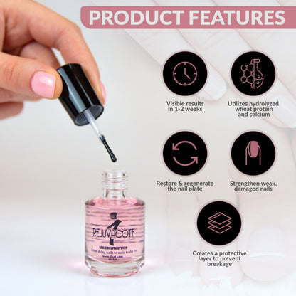 [shopify--color-pattern] Manicure Kits - Rouge Perfect Nails & Plum Lip Plumper Set - Duri Cosmetics -[shopify--product-benefits]