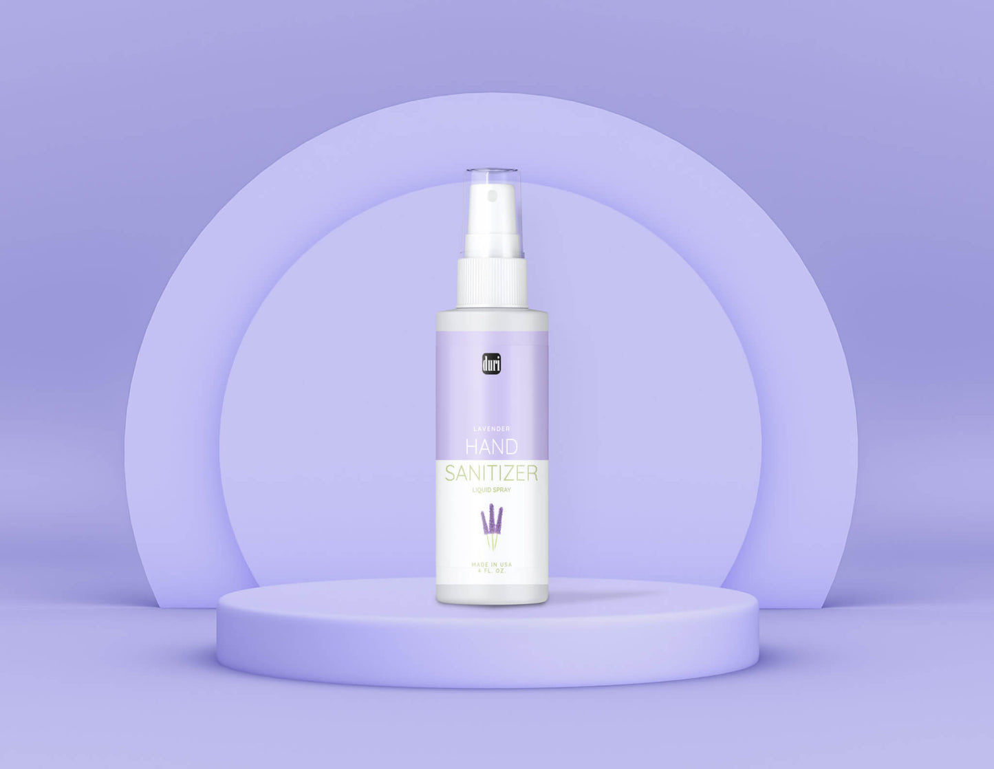 [shopify--color-pattern]  - Hand Sanitizer Spray, Lavender 4 ounce (2-pack) - Duri Cosmetics -[shopify--product-benefits]
