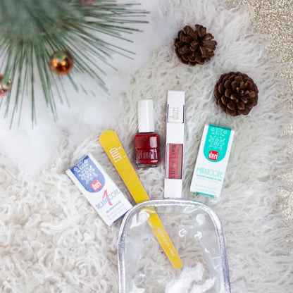 [shopify--color-pattern] Manicure Kits - Rouge Perfect Nails & Plum Lip Plumper Set - Duri Cosmetics -[shopify--product-benefits]