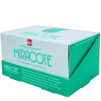 Miracote Quick Dry Through Top Coat, 12 Pieces Display - Duri Cosmetics