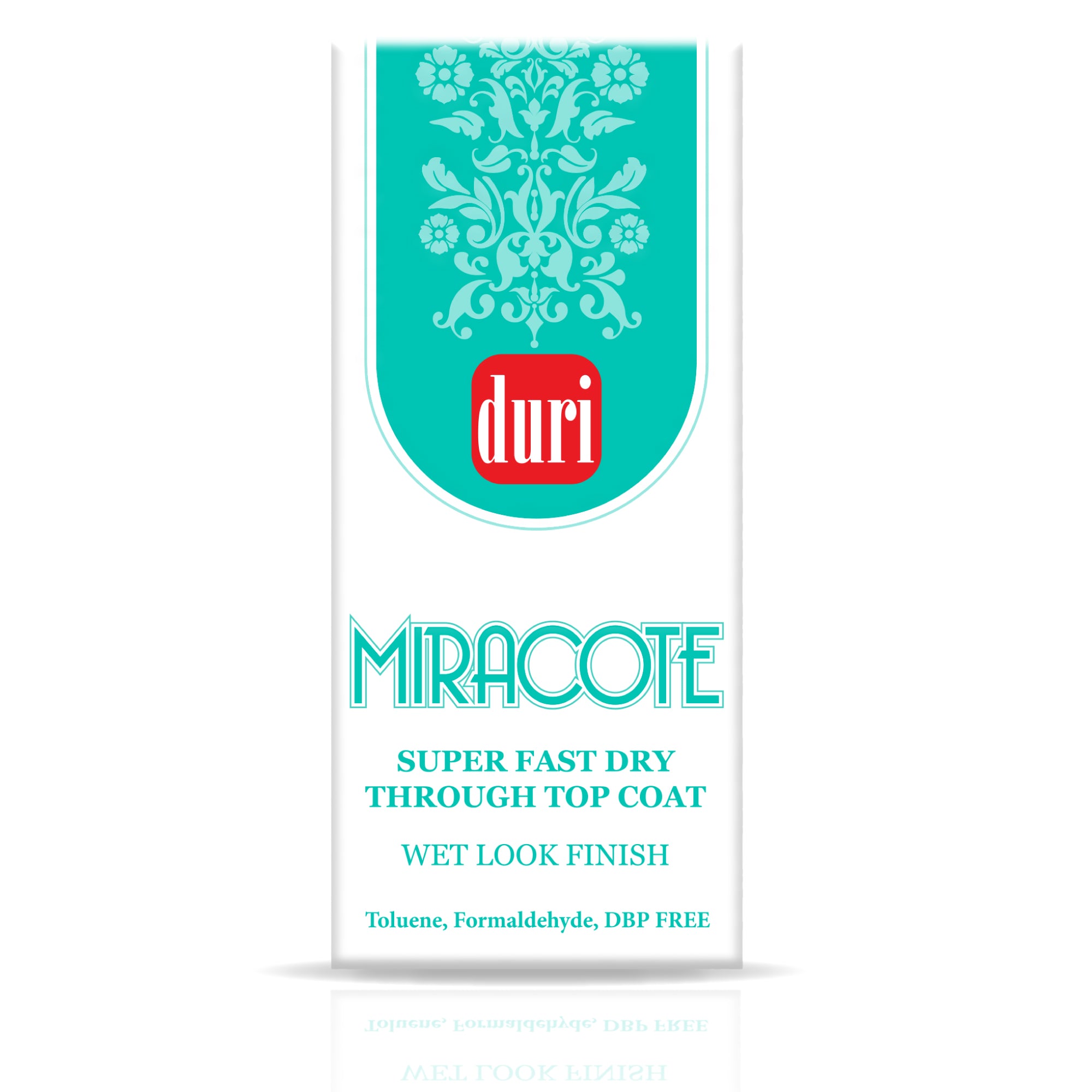 Miracote Quick Dry Through Top Coat, 12 Pieces Display