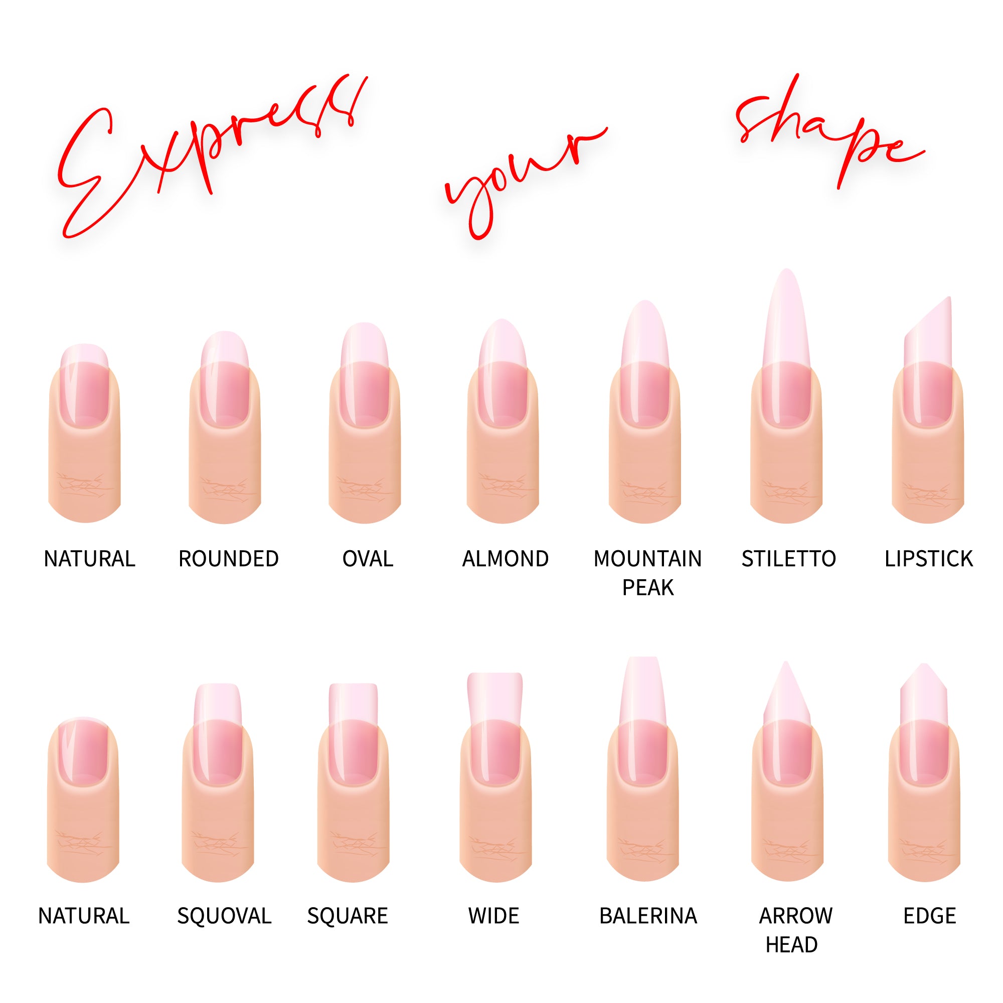 Do you have the right nail shape? – TOMICCA
