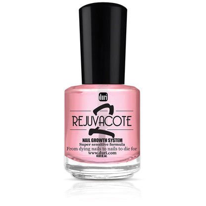 [shopify--color-pattern] Nail Care - Rejuvacote 2 Nail Growth System, Super sensitive formula, Base and Top Coat, 12 Piece Display - Duri Cosmetics -[shopify--product-benefits]