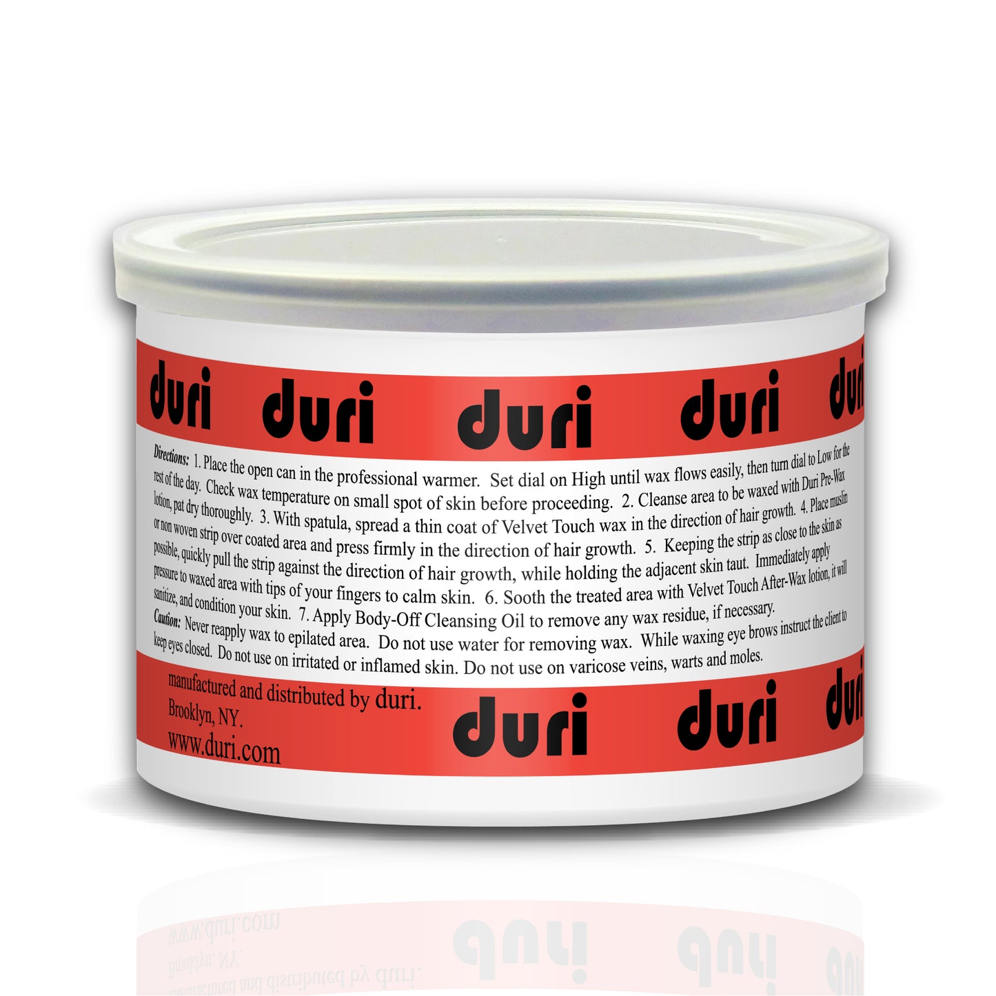 Strawberry Sensitive Skin Brazilian Hair Removal Wax 16oz - Duri Cosmetics