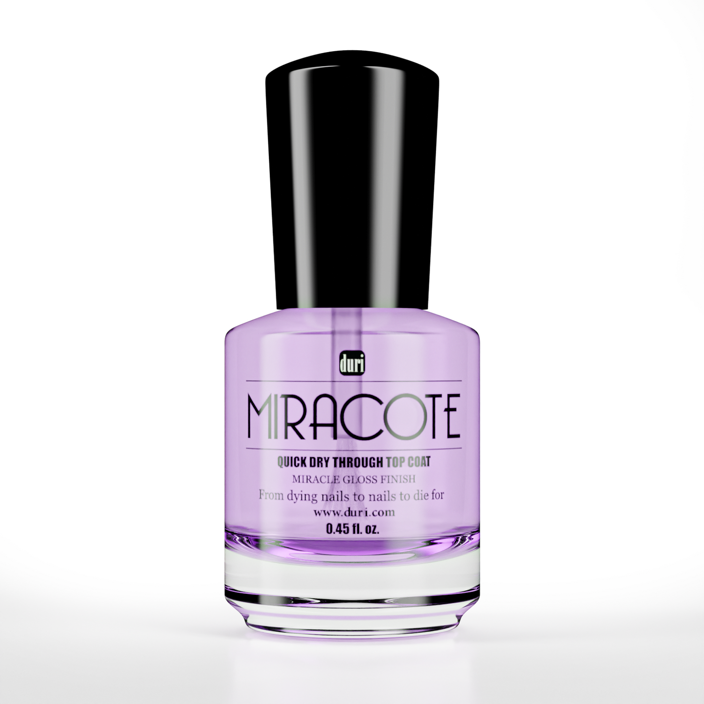 Miracote Quick Dry Through Top Coat - Duri Cosmetics