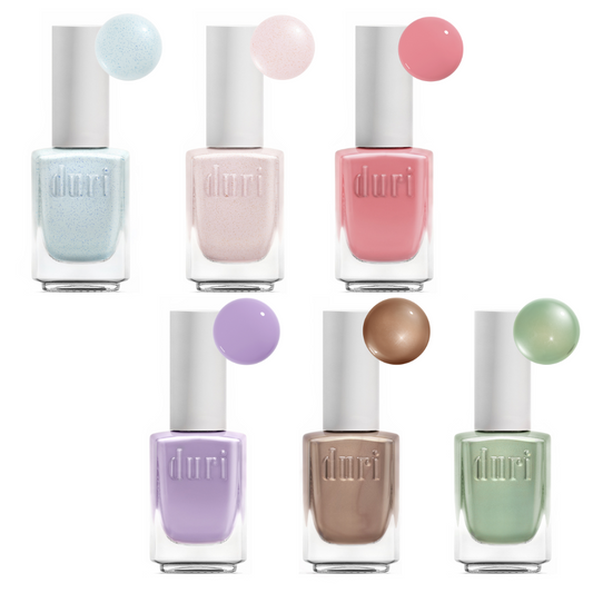 [shopify--color-pattern] Nail Polish - Retro Wave Set, Spring Collection - Duri Cosmetics -[shopify--product-benefits]